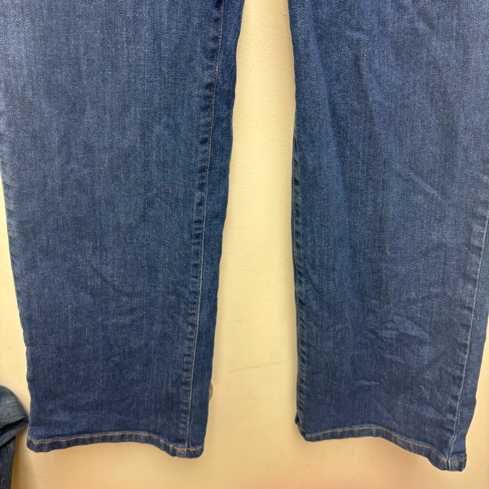 Anthropologie Pilcro Maisy Relaxed Cuff Mid Rise Straight Leg Jeans - Picture 10 of 16